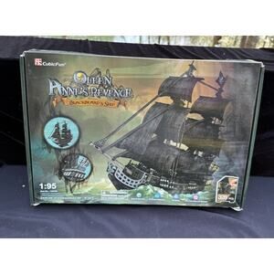 CubicFun 3D Puzzle. The Queen Anne’s Revenge BlackBeard's Ship. 308pcs. Open Box
